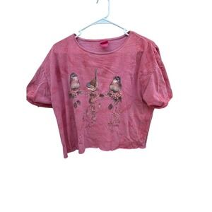 Vintage Cut Off Graphic T-Shirt Size L